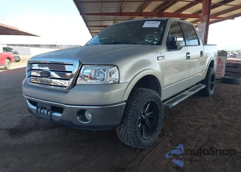 2006 Ford F-150 Lariat/Xlt z USA, uszkodzony, nr VIN 1FTPW12566FA42836